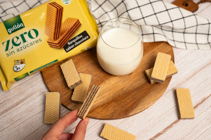 Barquillos chocolate Zero Sin Azúcares 180g