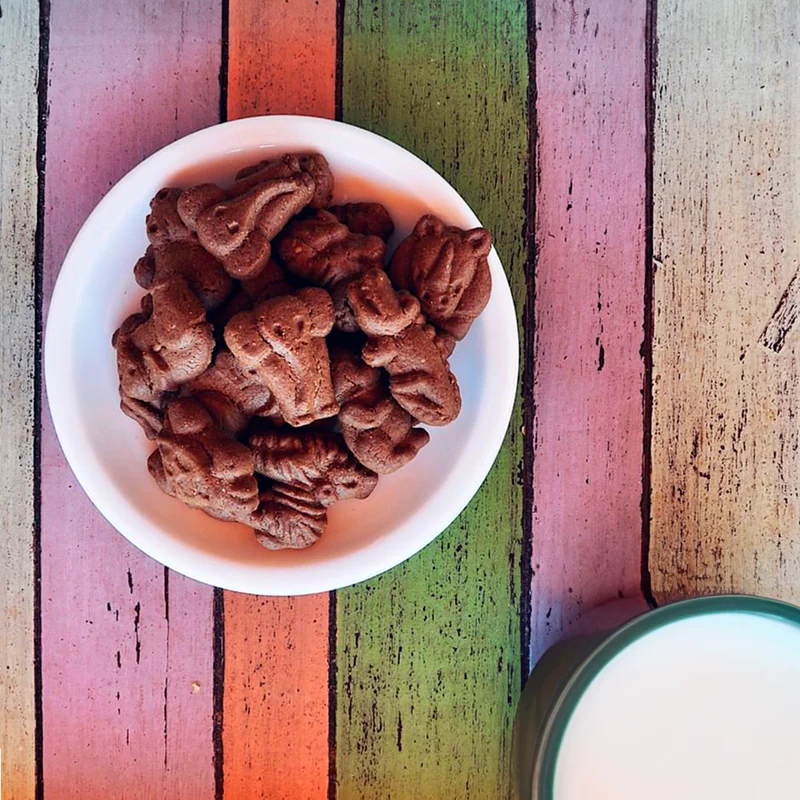 Galletas Gullon Hookies Mini Cacao sin lactosa sin frutos cascara sin huevo