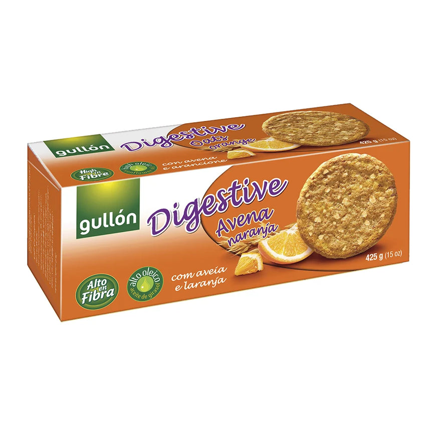 Galletas gullon digestive avena naranja