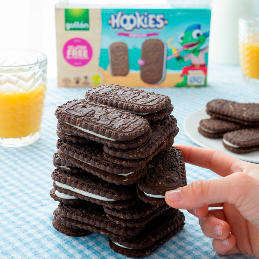 Galletas Hookies Sándwich Sin Gluten 230g