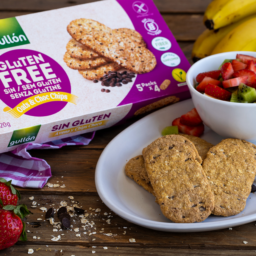 Galletas Avena Chips Choco Sin Gluten 220g