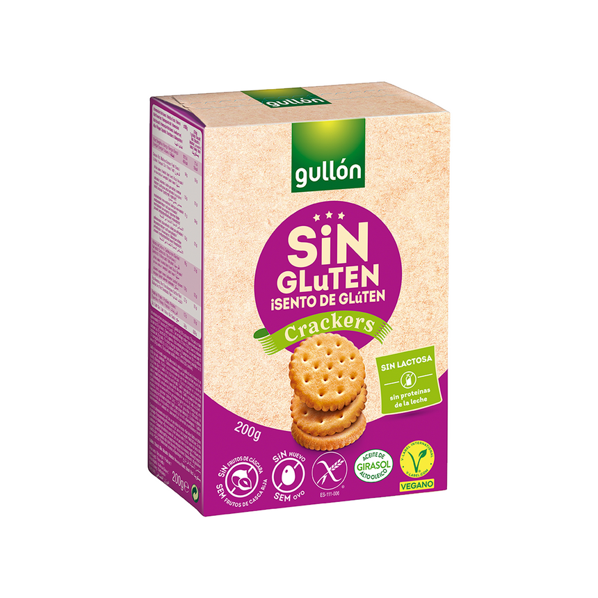 Galletas Crackers Sin Gluten y Lactosa 250g