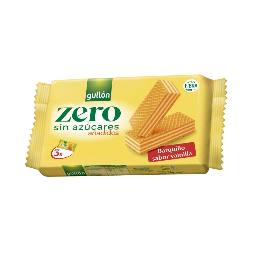 Barquillos vainilla Zero Sin Azúcares Añadidos 180g