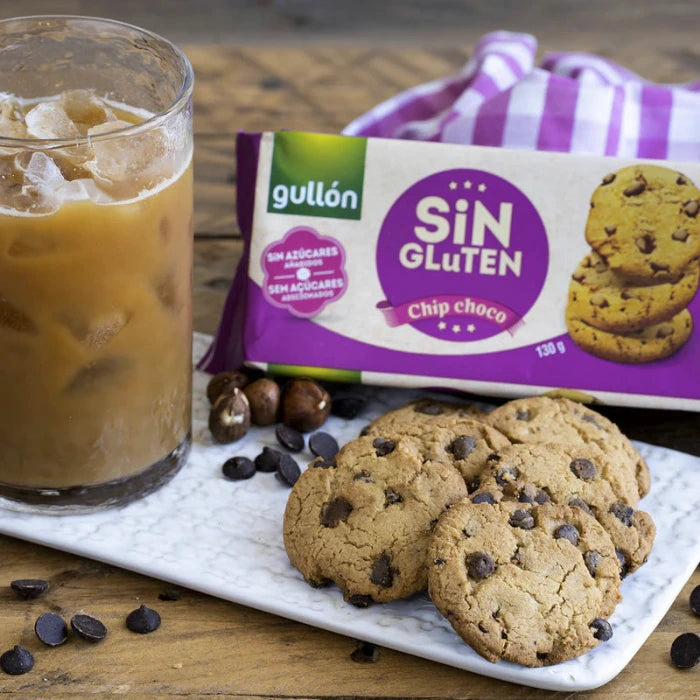 Galletas Gullón Sin Gluten Chip Choco Sin Azúcares