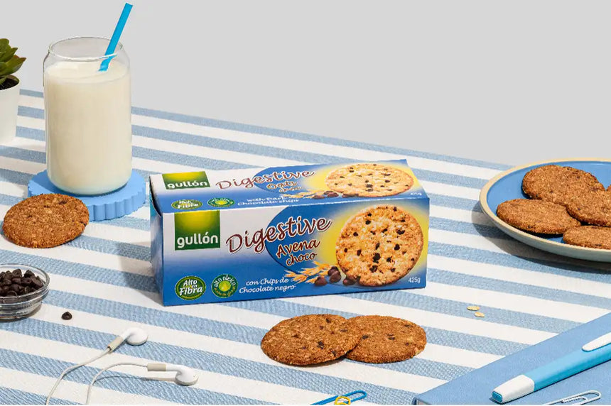 Galletas Gullon Digestive Avena Chocolate chips