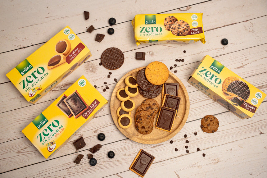 Galletas Chip Choco Zero Sin Azúcares 125g