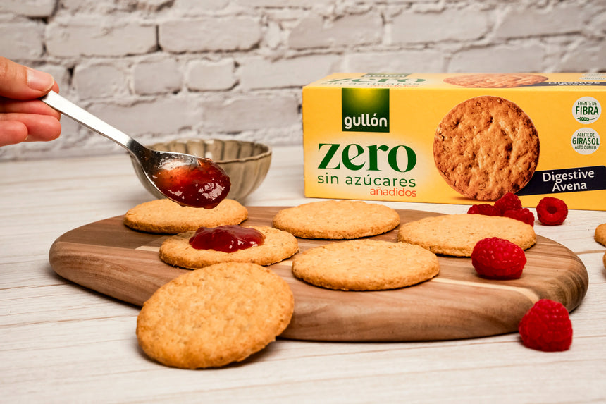Galletas Digestive Avena Gullón Zero Sin Azúcares Añadidos 410g