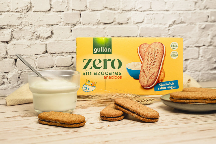 Galletas Sandwich Yogur Gullón Zero Sin Azúcares añadidos 220g