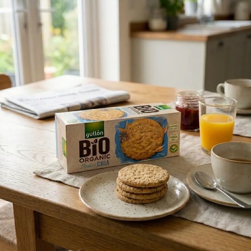 Galletas gullon bio digestive chia copia