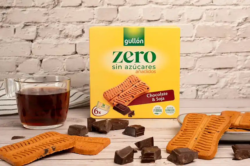Barritas Snack Choco Soja Zero Sin Azúcares Añadidos 144G