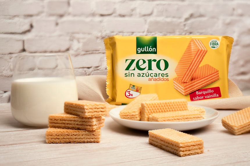 Barquillos vainilla Zero Sin Azúcares Añadidos 180g