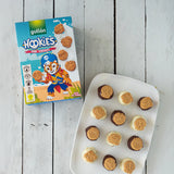 Galletas Gullon Hookies Mini Cereales sin lactosa sin huevo sin frutos de cáscara