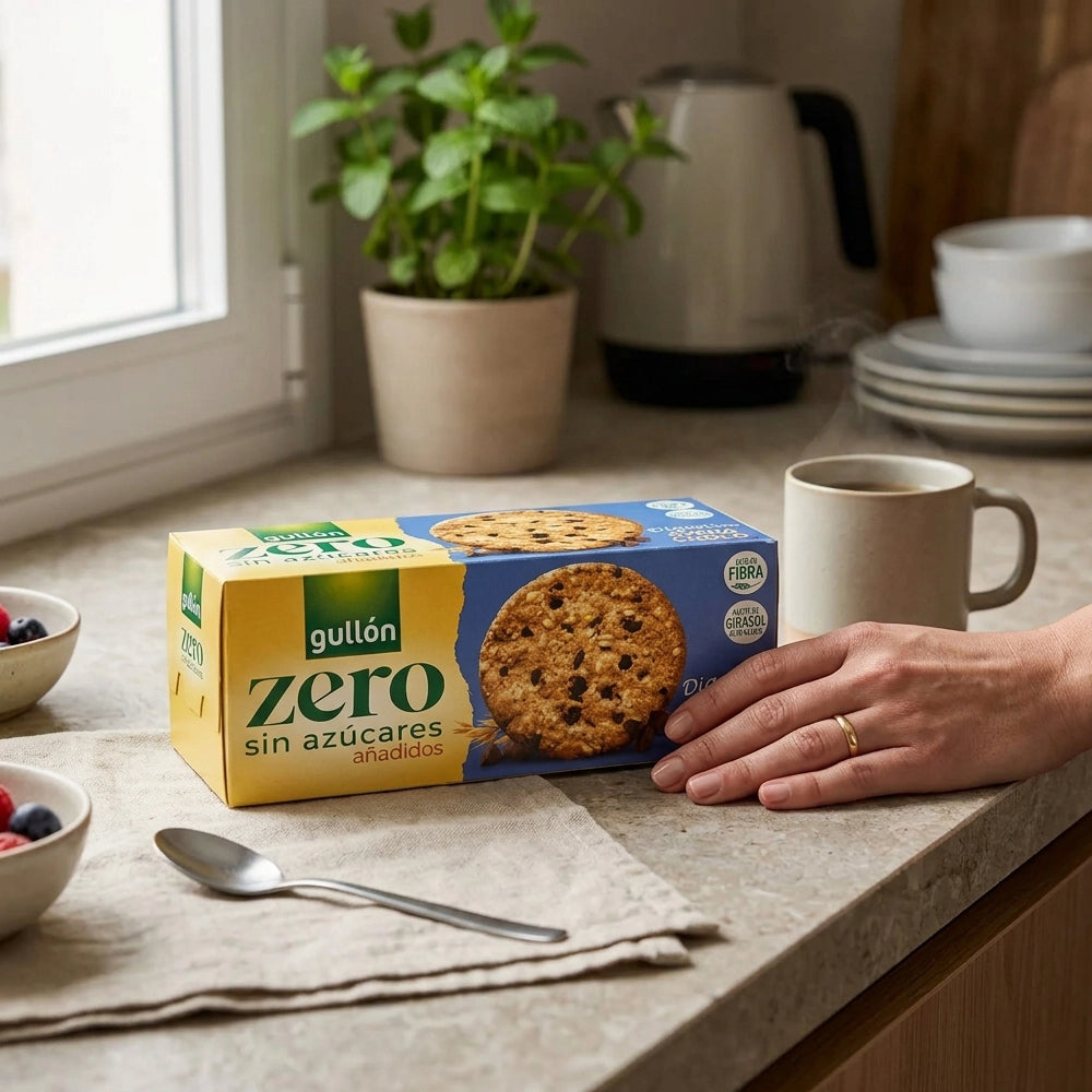 Galletas Gullón Zero Sin Azúcares Digestive Avena Choco