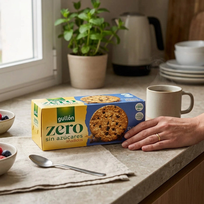 Galletas Gullón Zero Sin Azúcares Digestive Avena Choco
