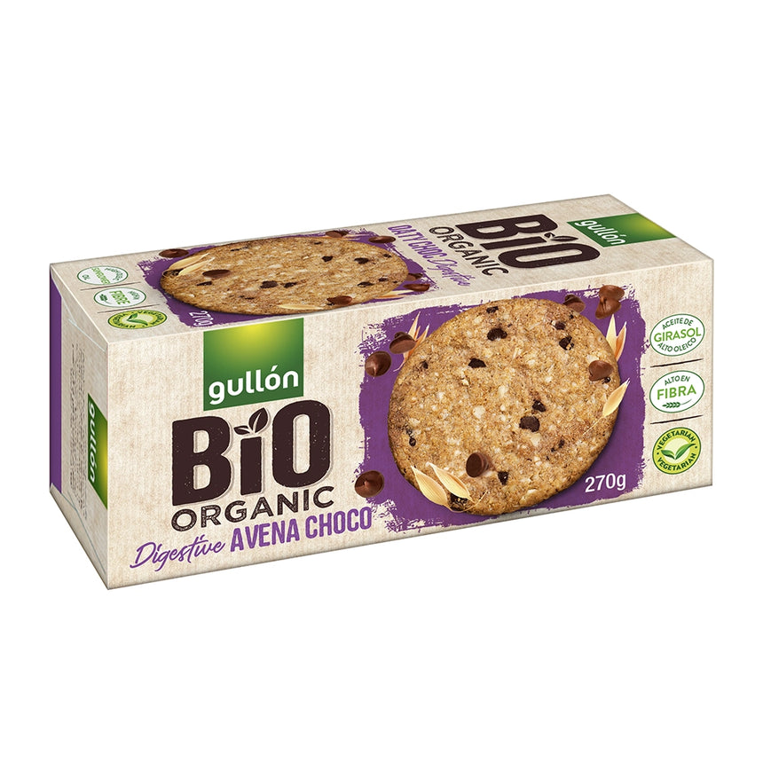Galletas Digestive Avena choco Bio 270g