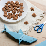 Galletas Hookies Sharkies Sin Gluten 160g (4 bolsitas)