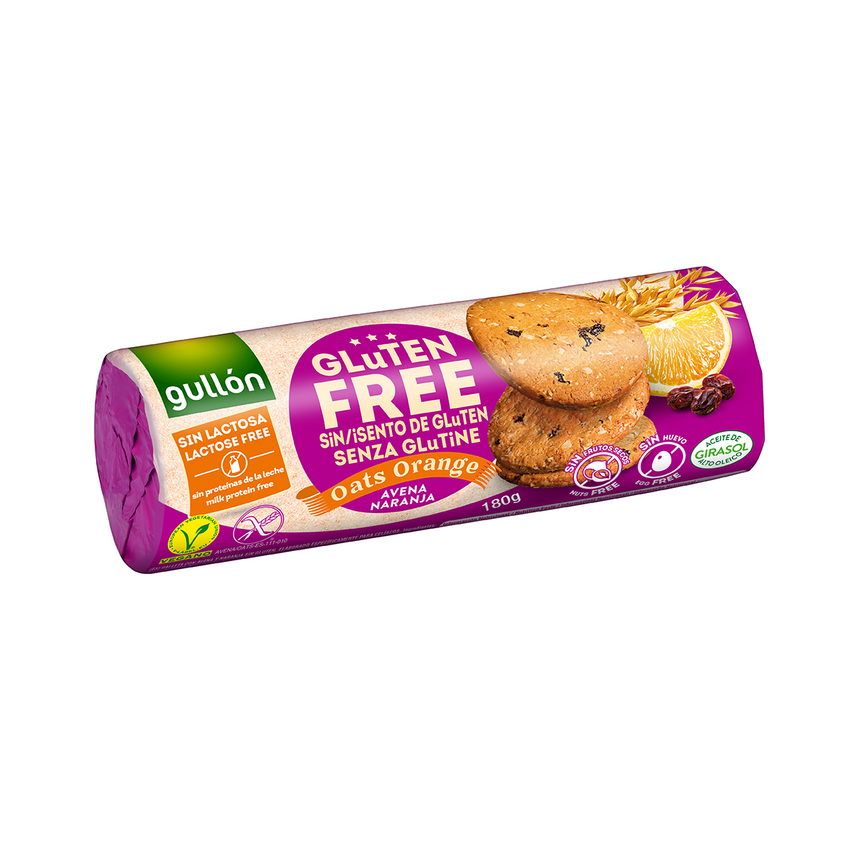 Galletas Digestive Naranja Sin Gluten 180g