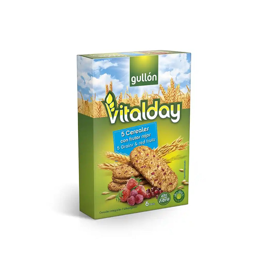 Vitalday 5 cereales Frutos Rojos 240g