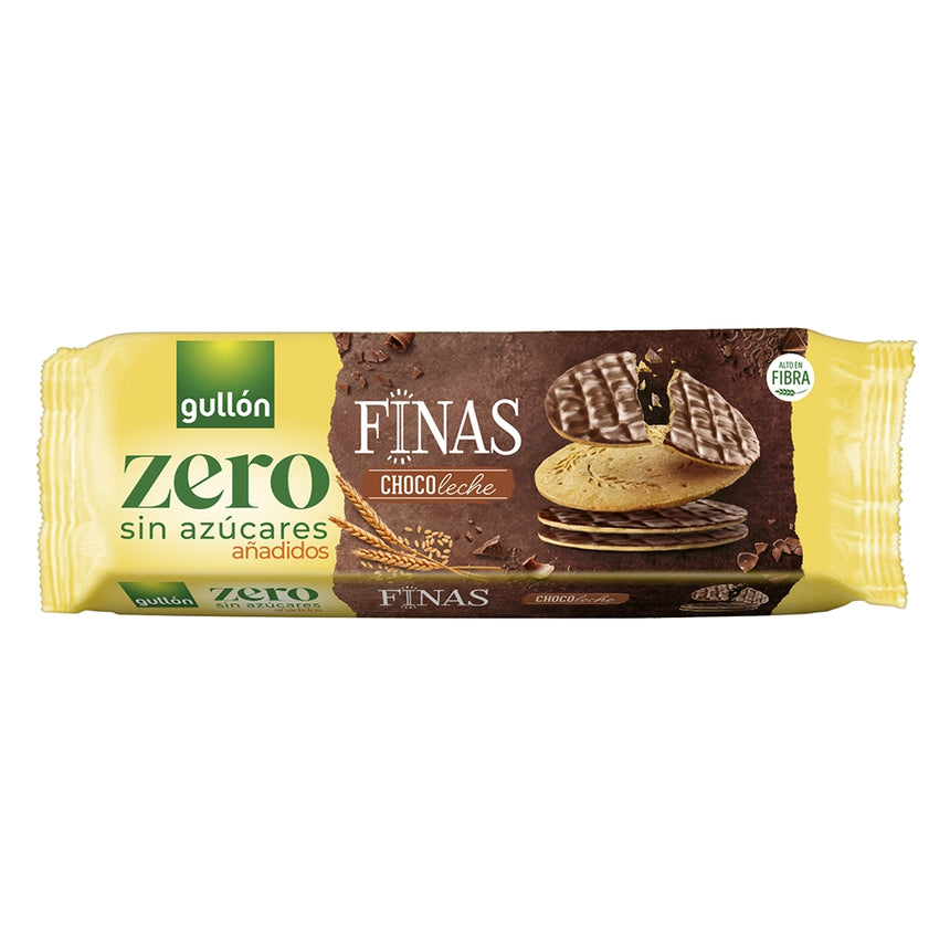 Galletas Finas Chocolate con leche Zero Sin Azúcares Añadidos 150g