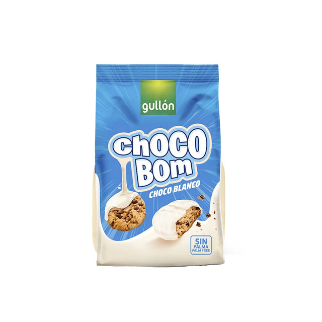 Galletas Gullon Choco Bom chocolate Blanco 100g