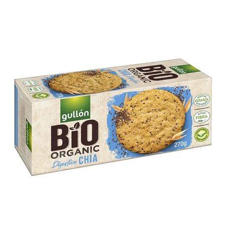 Galletas Gullon Bio Ecologica Digestive Chia 270g
