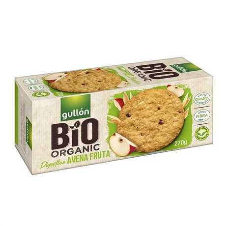 Galletas Gullon Bio Ecologicas Digestive Avena Fruta 270g