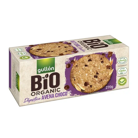 Galletas Gullon Bio ecologica Digestive Avena chocolate 270g