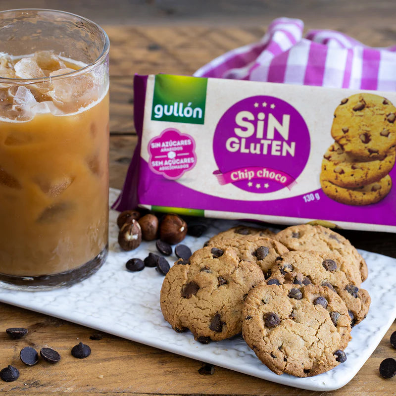 Galletas Gullón Sin Gluten Chip Choco Sin Azúcares
