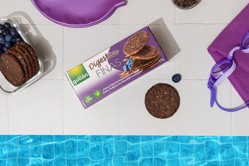 Digestive Finas Chips de Chocolate y Arándanos 270 g