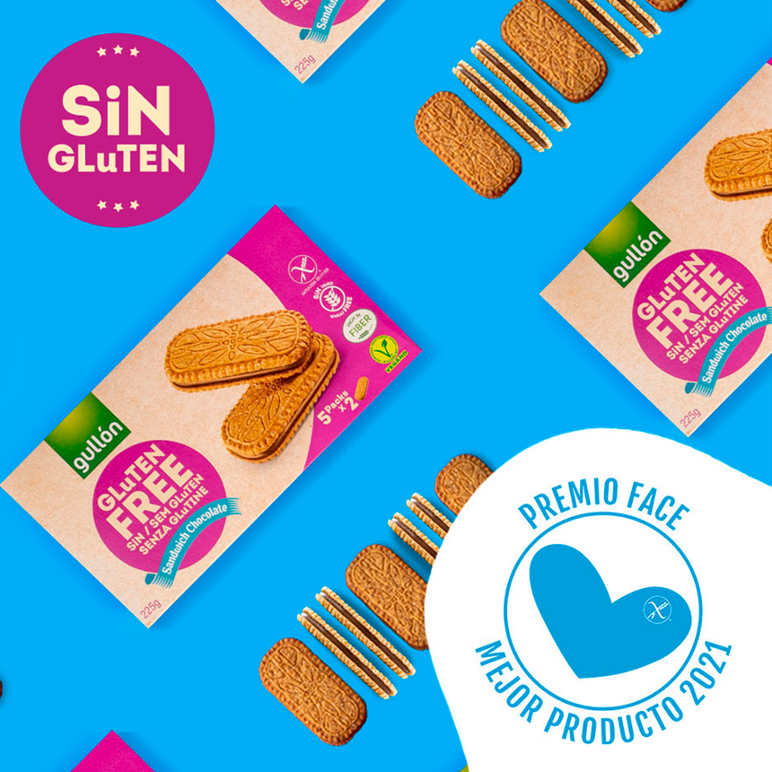 Galletas Sándwich Choco Sin Gluten 225g