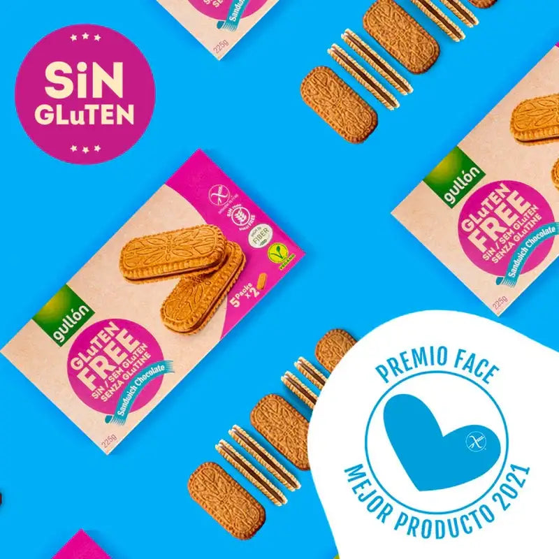 Galletas Gullon Sin Gluten Sandwich Chocolate mejor producto face