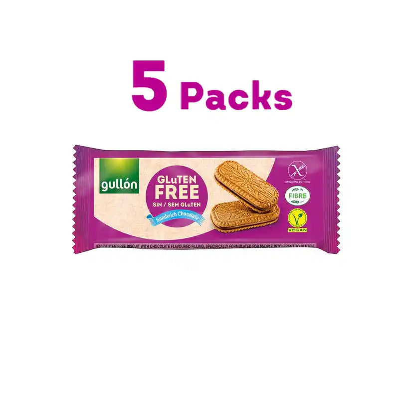 Galletas Gullon Sin Gluten Sandwich Chocolate packs