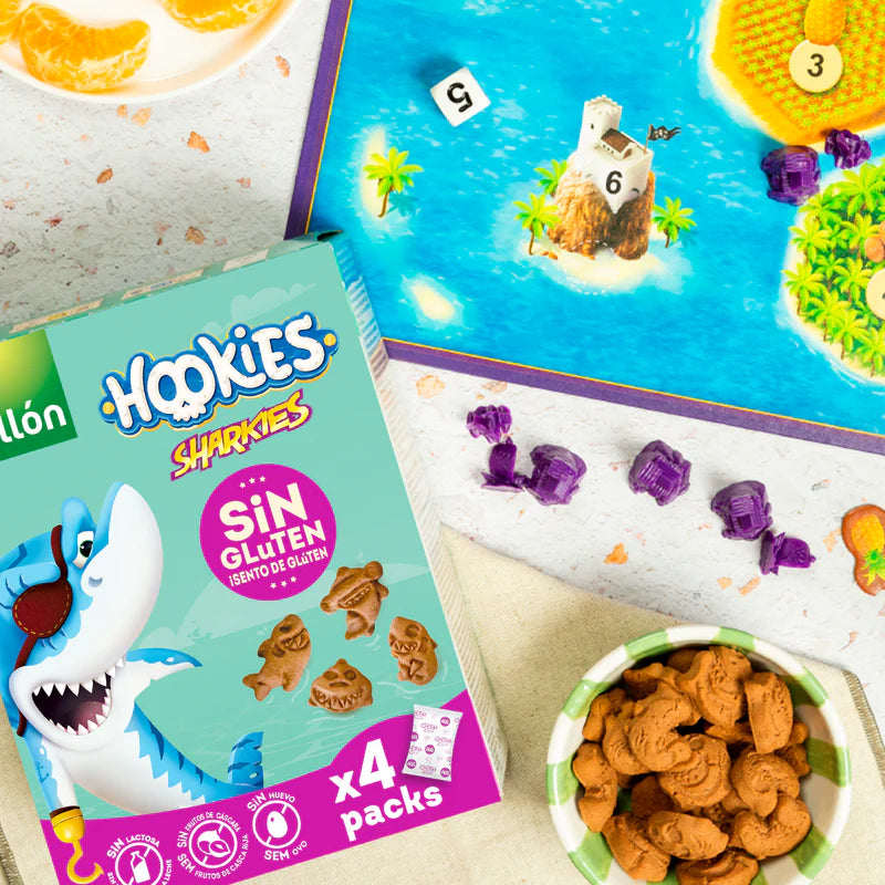 Galletas Gullon Sin Gluten Sharkies Sin Lactosa Sin Huevo sin frutos de cascara