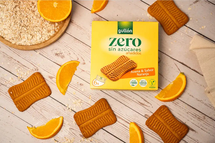 Galletas gullon snack zero sin azucares naranja