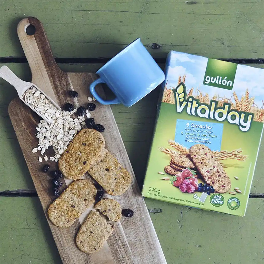 Vitalday 5 cereales Frutos Rojos 240g