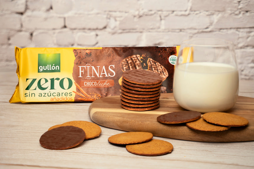 Galletas Finas Chocolate con leche Zero Sin Azúcares Añadidos 150g