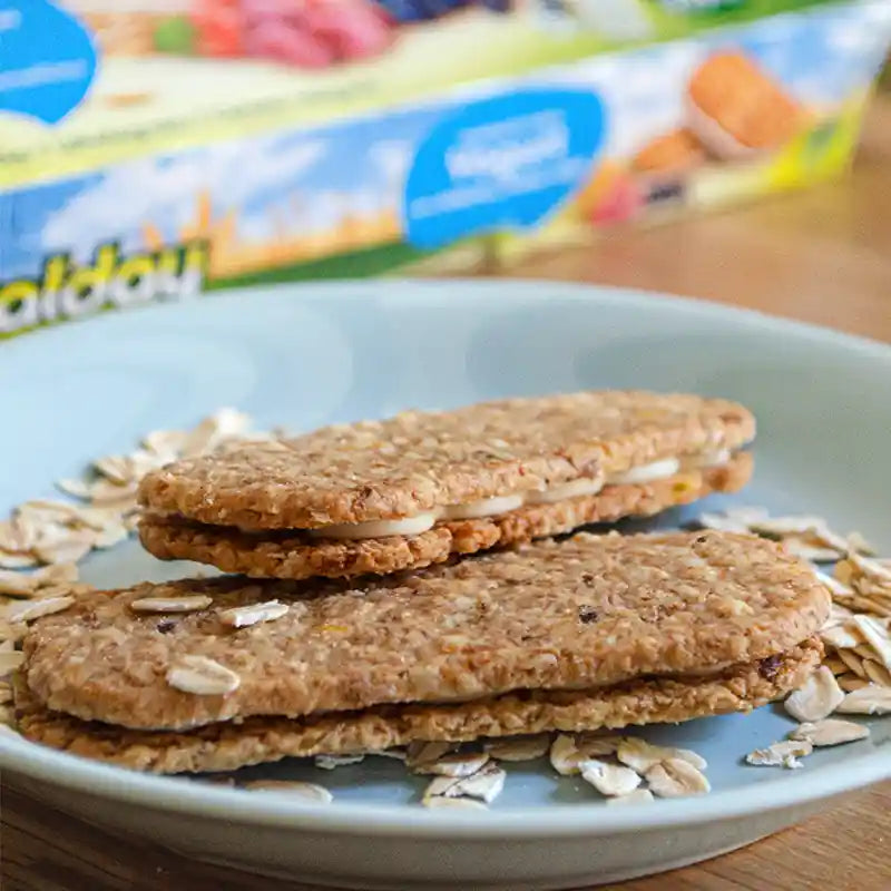 Galletas gullon sandwich yogur avena frutos rojos alto fibra