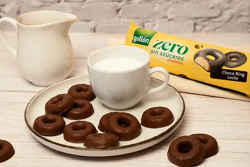 Galletas gullon zero sin azucares chocolate ring aros